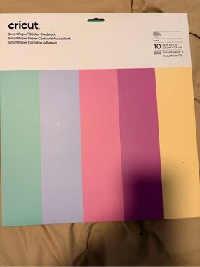 Cricut Pastel Smart Paper Sticker Cardstock - Multi Pack